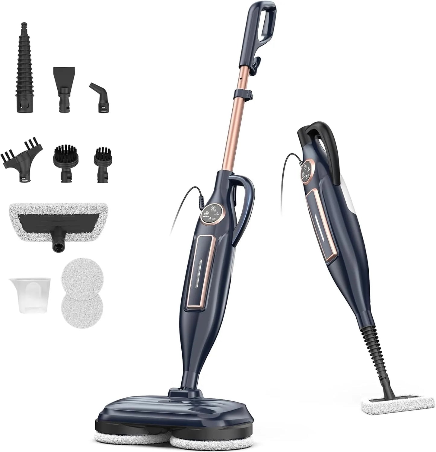 Steam Mop Cleaner with Rotating Mop