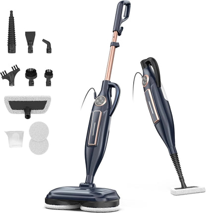 Steam Mop Cleaner with Rotating Mop