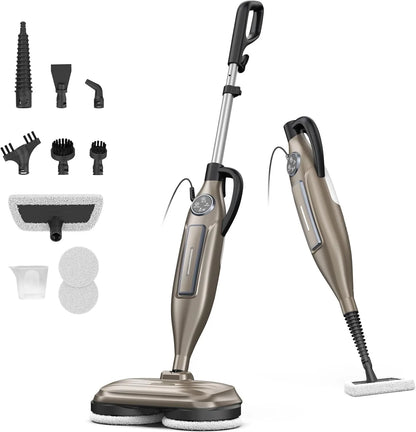 Steam Mop Cleaner with Rotating Mop