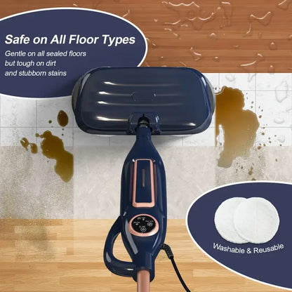 Steam Mop Cleaner with Rotating Mop